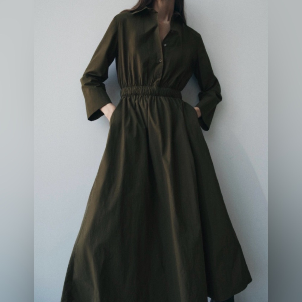 Zara Midi Shirt Dress